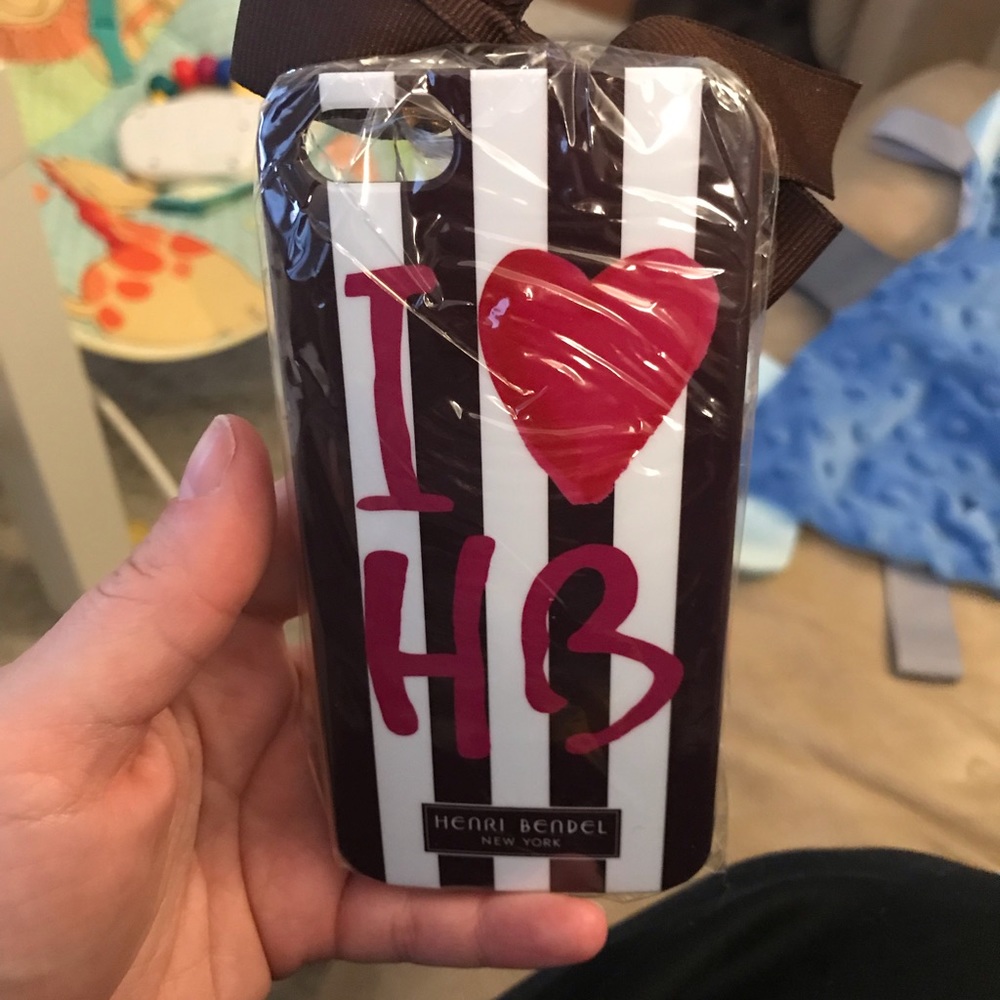 NWT iPhone 5 Henri bendel hard phone case